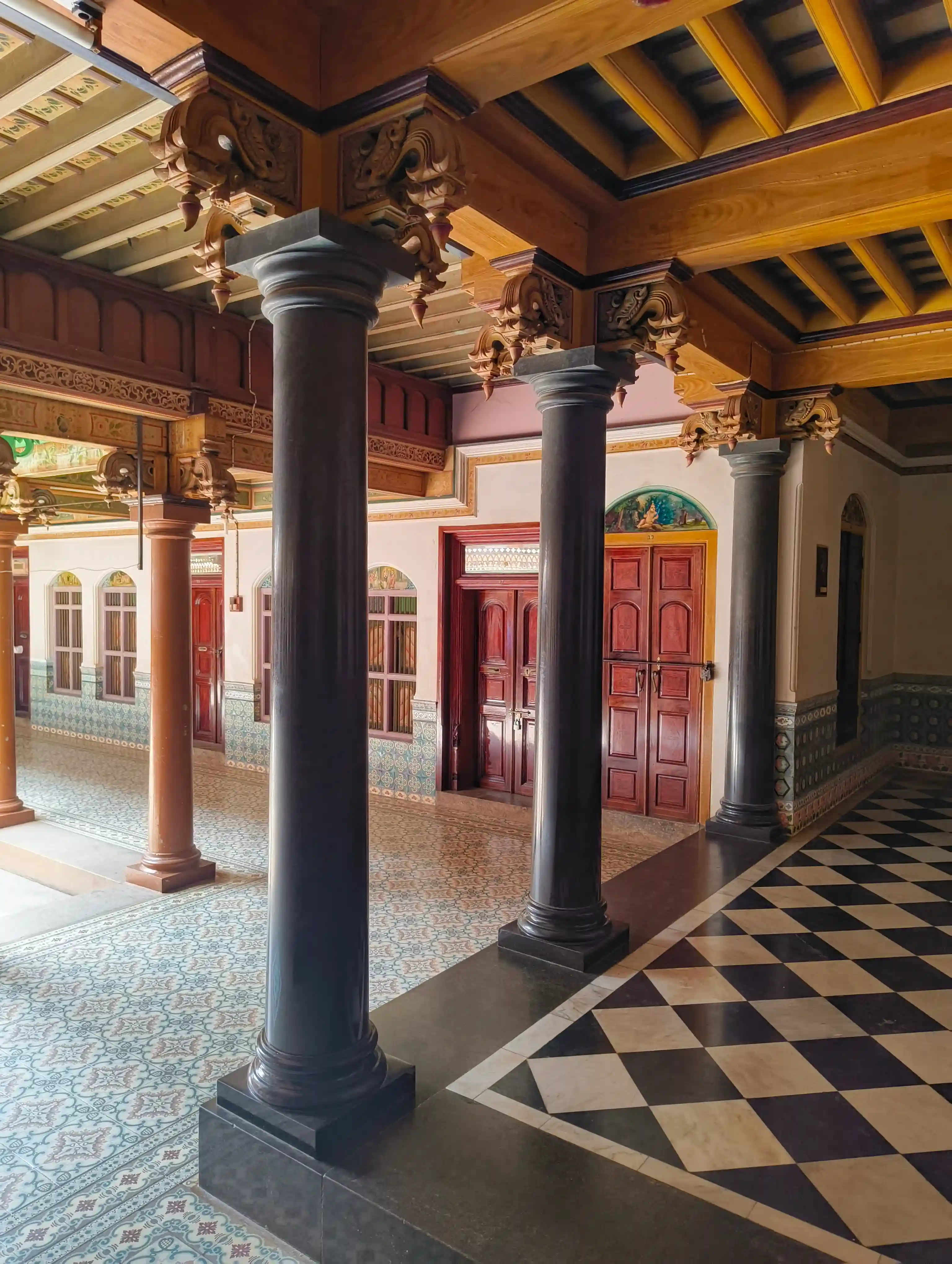 Traditional Athangudi handmade tiles