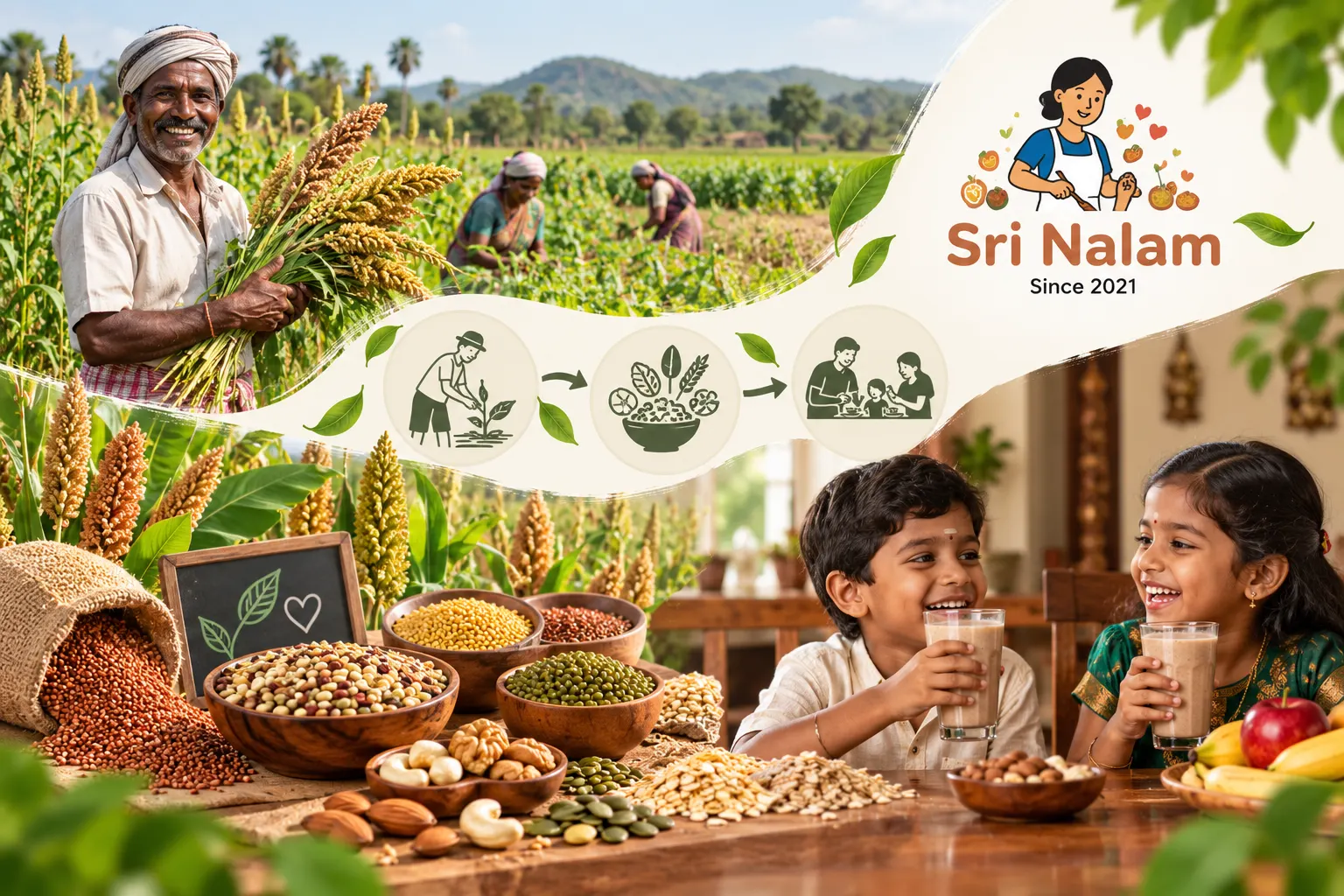 Sri Nalam Health Mix products